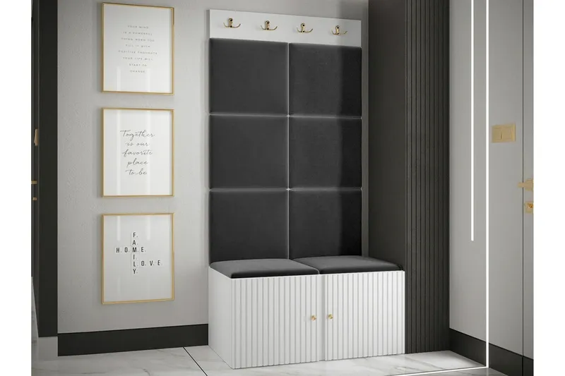 Dunvegan Highboard White - Opbevaring - Skab - Skabe