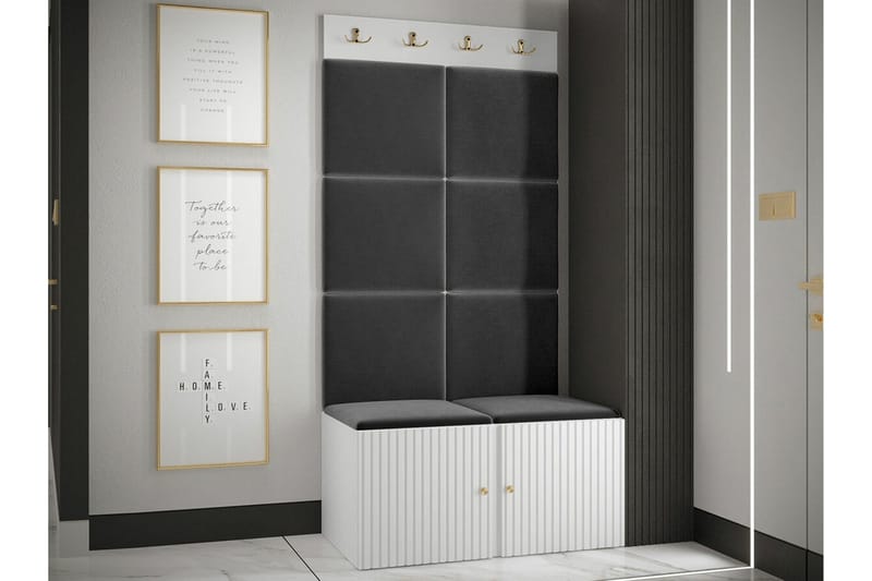 Dunvegan Highboard White - Opbevaring - Skab - Skabe