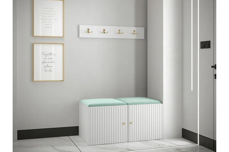 Dunvegan Highboard White - Opbevaring - Skab - Skabe