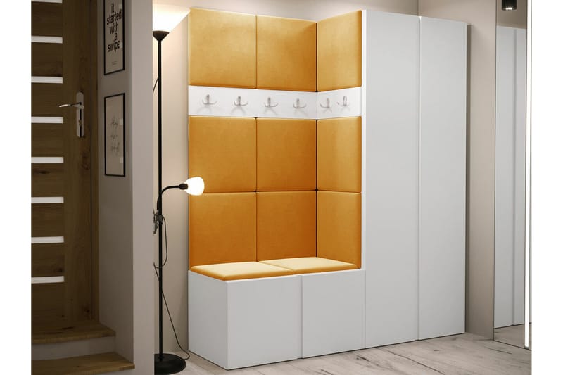 Dunvegan Highboard White - Opbevaring - Skab - Skabe