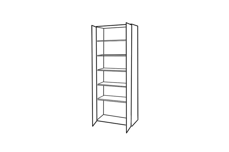 Eliane Skab 70 cm - Bøg - Opbevaring - Skab - Skabe