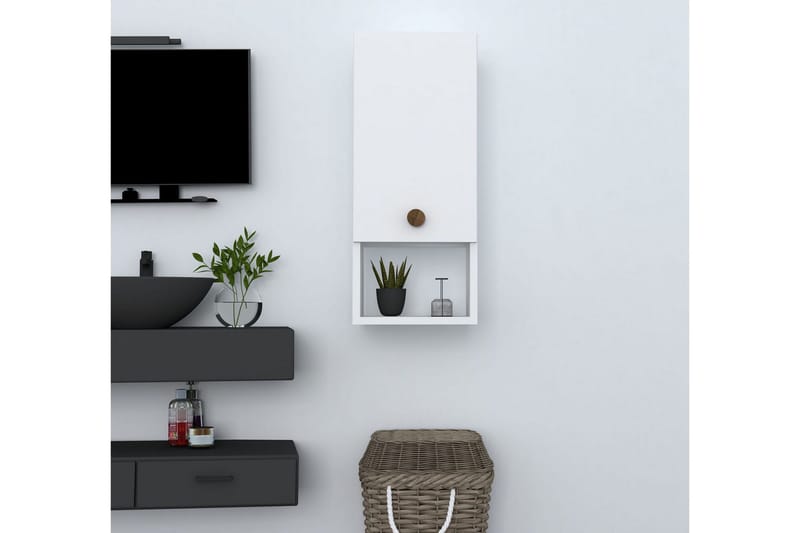 Estephen Badeværelsesskab 71 cm - Hvid - Hus & renovering - Køkken & bad - Badeværelse - Badeværelsesmøbler - Vægskabe & højskabe