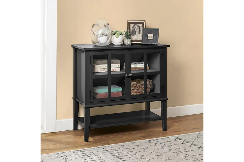 Franklin Opbevaringsskab 80x40 cm Sort - Dorel Home - Opbevaring - Skab - Skabe