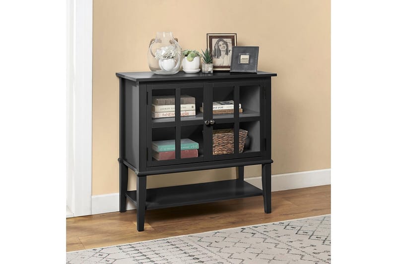 Franklin Opbevaringsskab 80x40 cm Sort - Dorel Home - Opbevaring - Skab - Skabe
