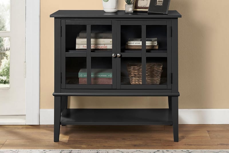 Franklin Opbevaringsskab 80x40 cm Sort - Dorel Home - Opbevaring - Skab - Skabe