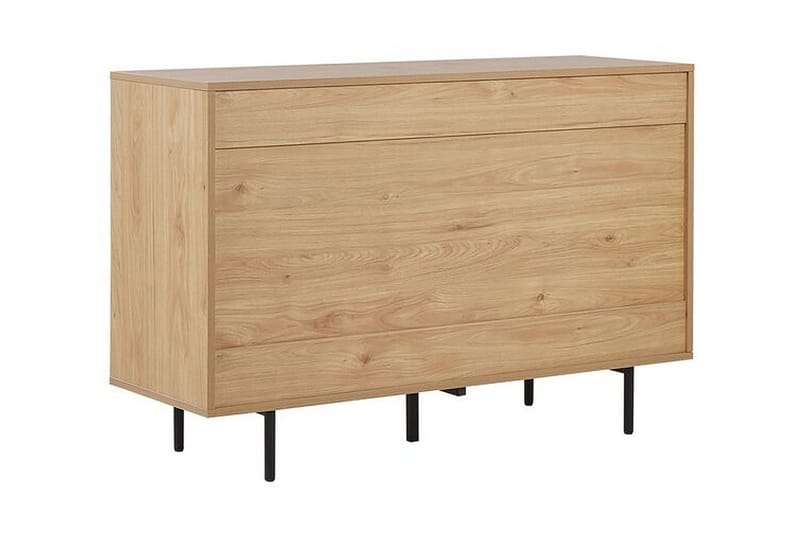 Germenata Skab 118x40 cm - Lyst Træ/Hvid - Opbevaring - Skab - Skabe