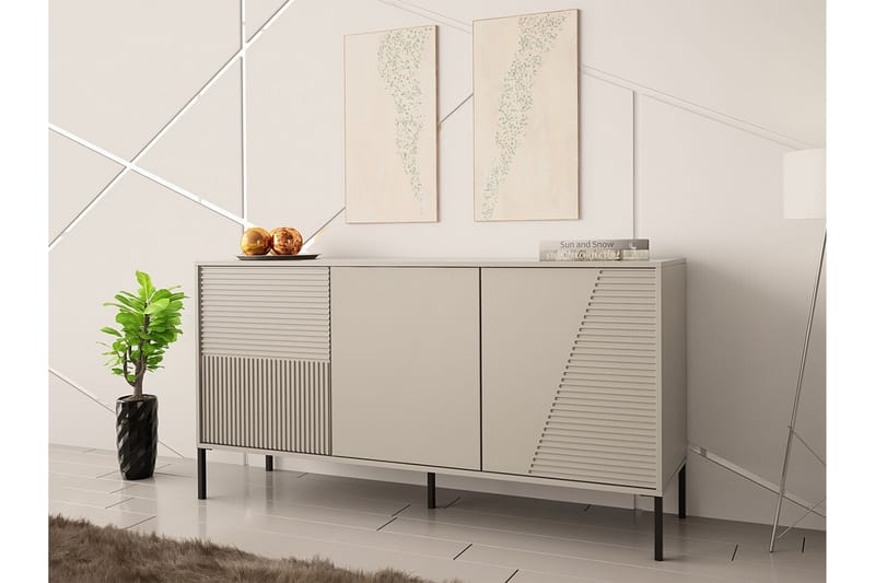 Glenndale Highboard - Cashmere - Opbevaring - Skab - Skabe