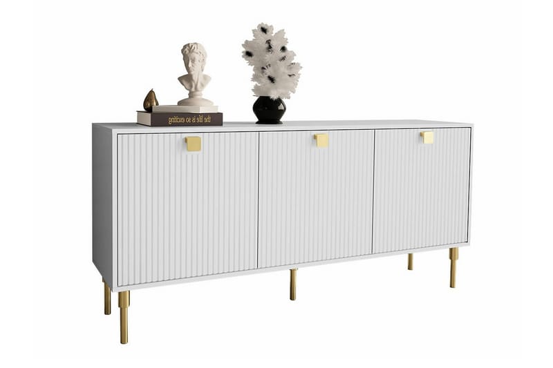 Glenndale Highboard - Hvid - Opbevaring - Skab - Skabe