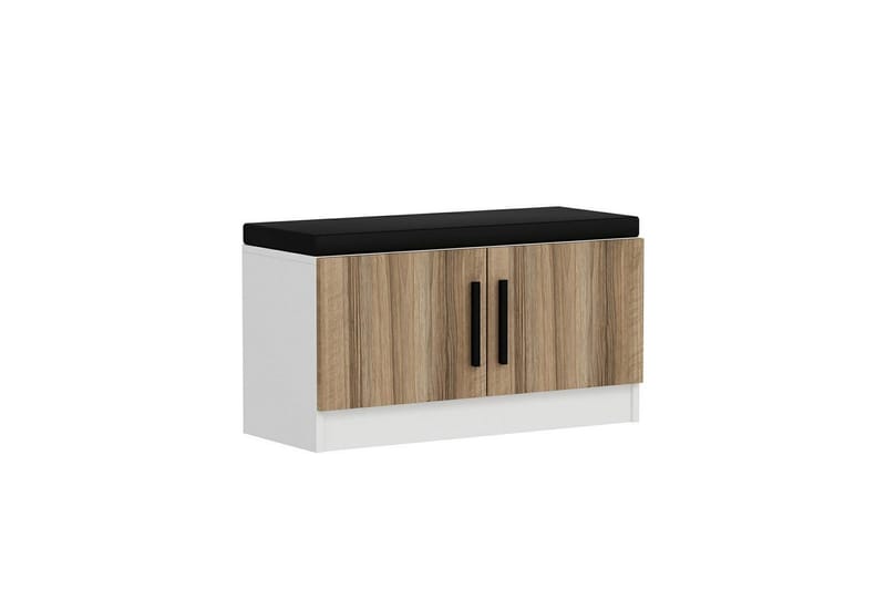 Hew Omklædningsskab 90x35 cm, Valnød