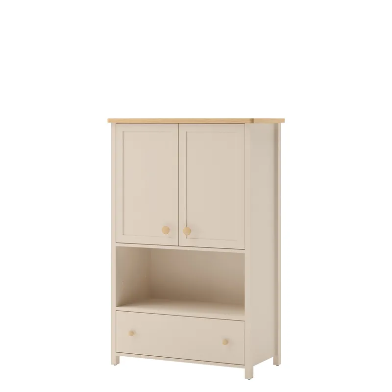 skab Historie Beige, eg, Beige, eg