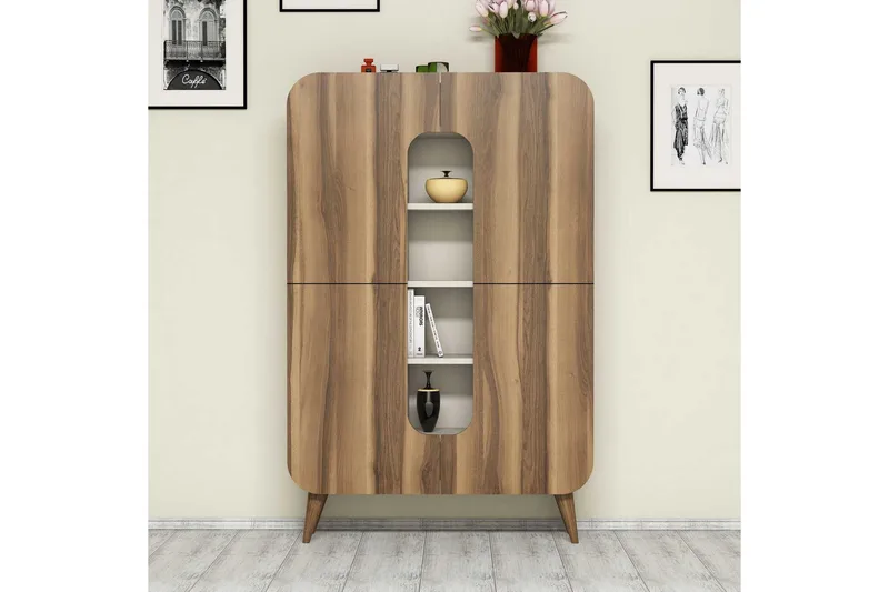 Hovdane Opbevaringsskab 108 cm, Brun