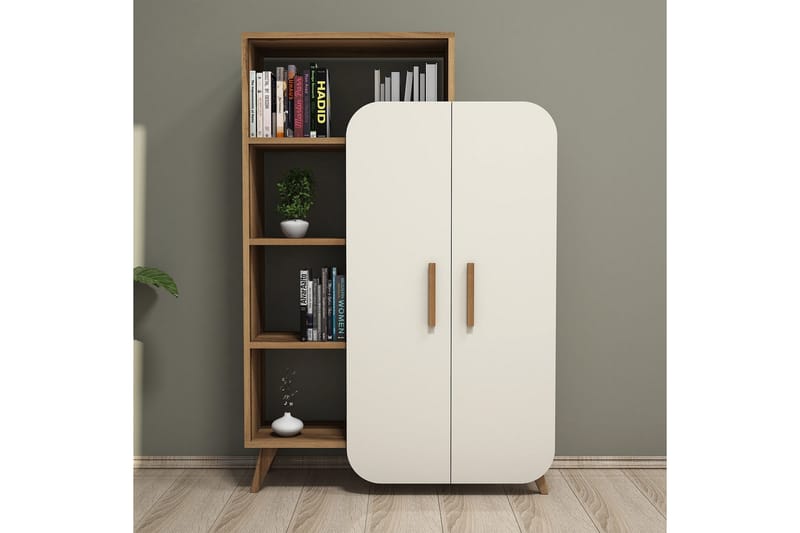 Hovdane Opbevaringsskab 90 cm - Brun - Opbevaring - Skab - Skabe
