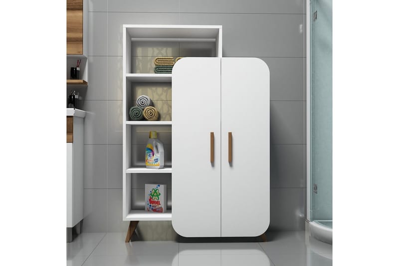 Hovdane Opbevaringsskab 90 cm, Hvid