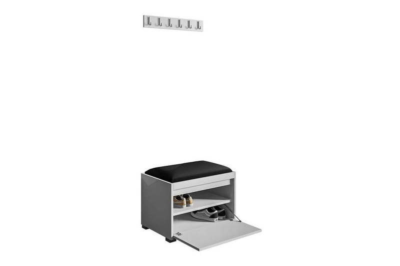 Kenmare Highboard Black/White - Opbevaring - Skab - Skabe