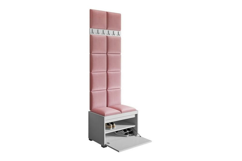 Kenmare Highboard - Gul/Vit - Opbevaring - Skab - Skabe