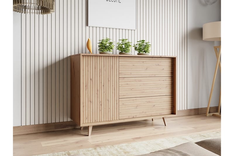 Kintore Highboard - Brun - Opbevaring - Skab - Skabe