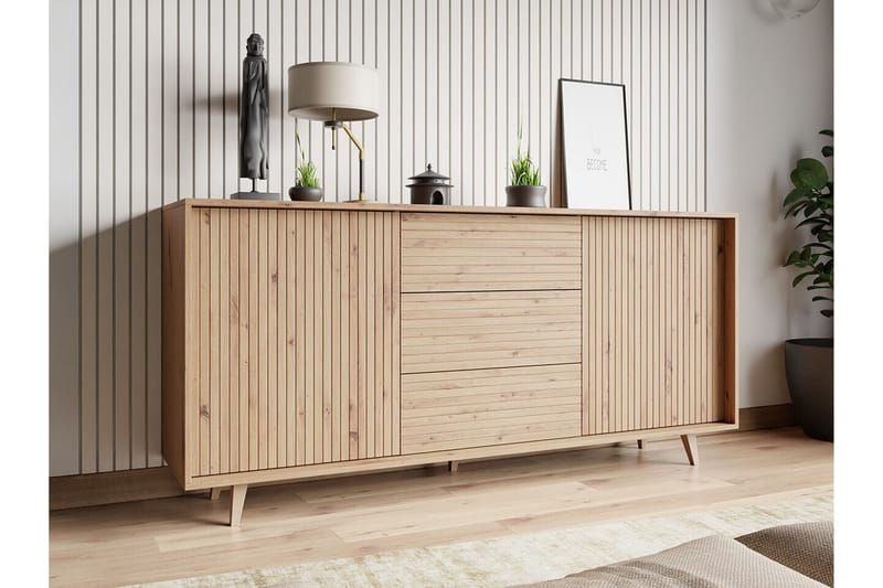 Kintore Highboard - Brun - Opbevaring - Skab - Skabe