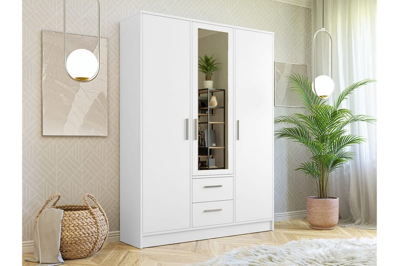 Kintore Highboard - Hvid - Opbevaring - Skab - Skabe