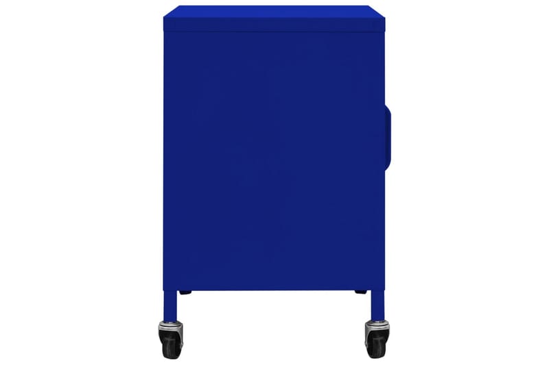 opbevaringsskab 60x35x49 cm stål marineblå - Blå - Omklædningsskabe