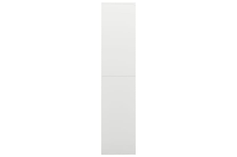 skab med lås 90x40x180 cm stål hvid - Hvid - Opbevaring - Skab - Skabe - Omklædningsskabe