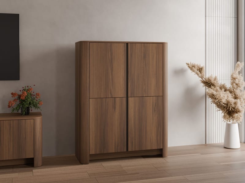 skab Kommode BARI K103 brun - Opbevaring - Skab - Skabe