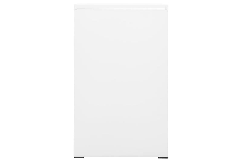 arkivskab 46x62x102,5 cm stål hvid - Hvid - Opbevaring - Skab - Skabe - Kontorskab - Dokumentskab