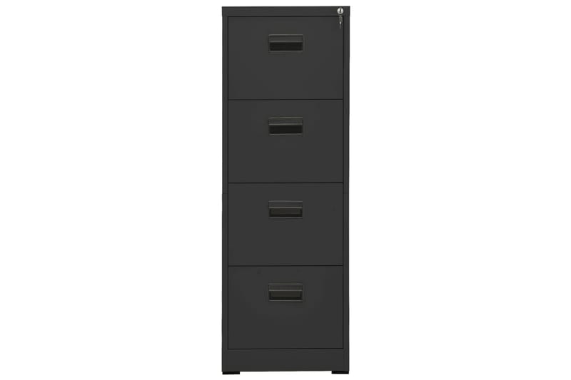 arkivskab 46x62x133 cm stål antracitgrå - Antracit - Opbevaring - Skab - Skabe - Kontorskab - Dokumentskab