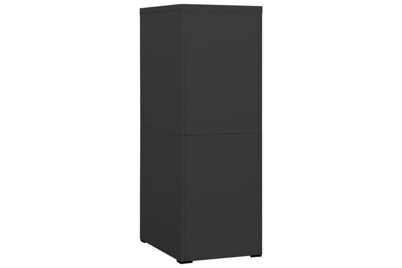 arkivskab 46x62x133 cm stål antracitgrå - Antracit - Opbevaring - Skab - Skabe - Kontorskab - Dokumentskab