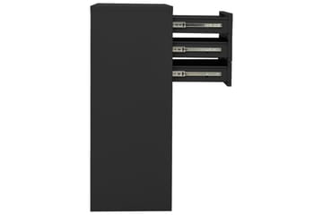 kontorskab 90x40x102 cm stål antracitgrå - Antracit - Opbevaring - Skab - Skabe - Kontorskab - Dokumentskab
