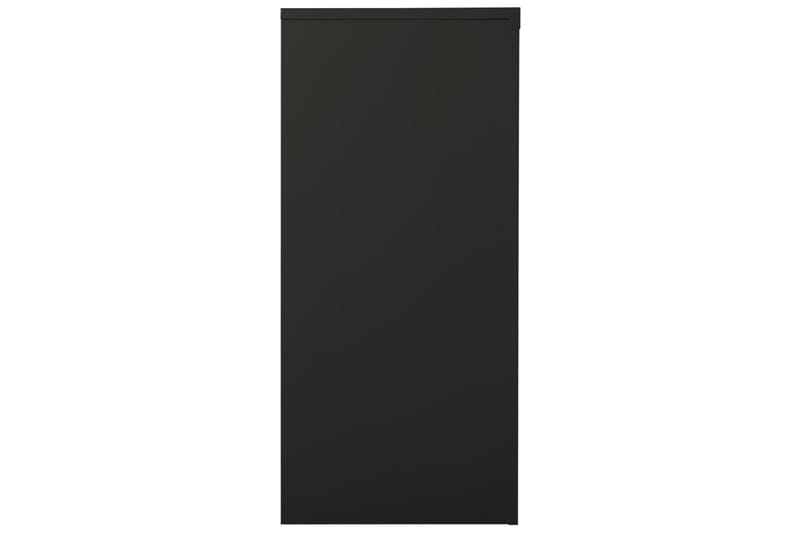 skab med skydelåger 90x40x90 cm stål antracitgrå - Antracit - Opbevaring - Skab - Skabe - Kontorskab - Dokumentskab
