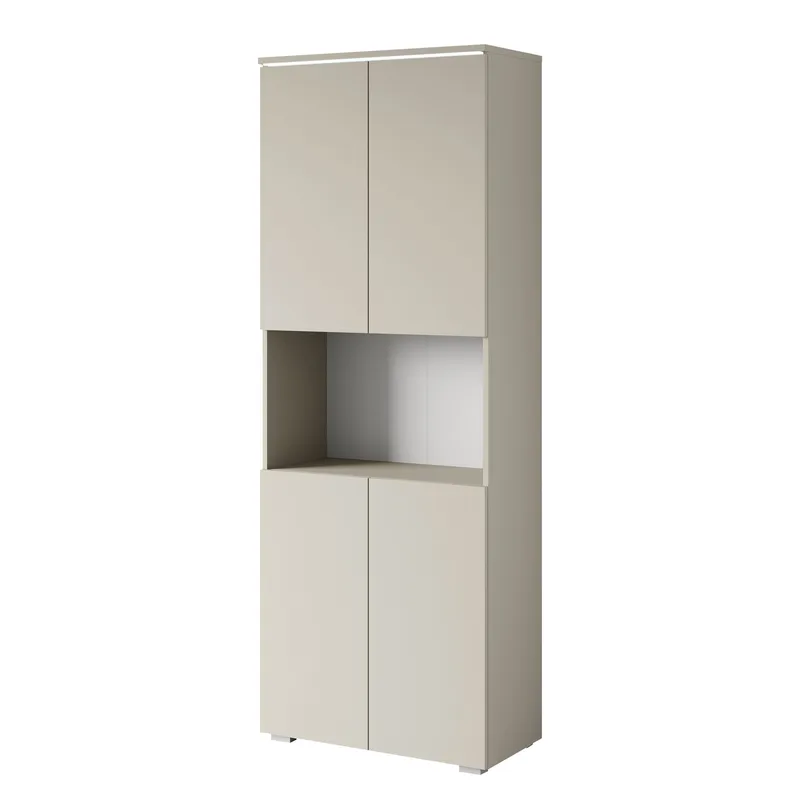 garderobeskab Dokumentskab VERA 70 + LED beige