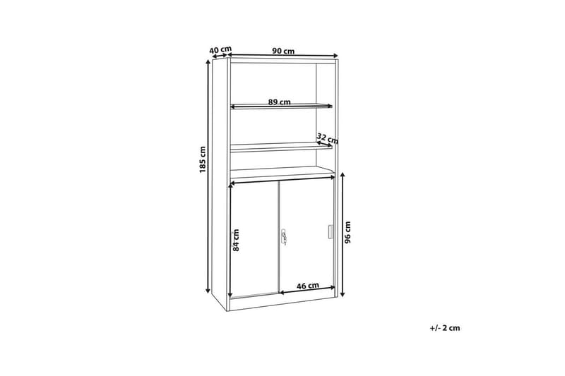 Kontorskab Muscovite - Opbevaring - Skab - Skabe - Kontorskab - Arkivskab & hængende arkivskab