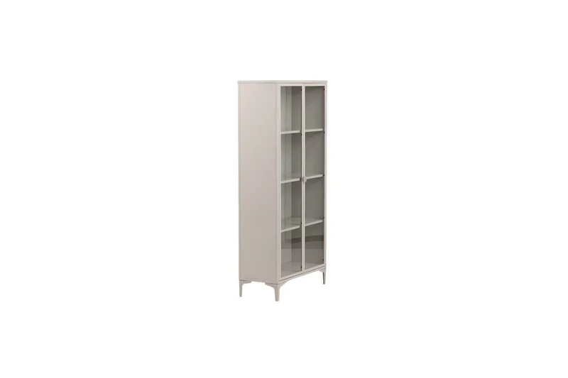 Skab Piring - Beige - Opbevaring - Skab - Vitrineskabe