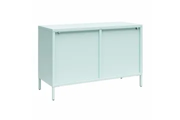 Skab Luna 100x40x64 cm, Sky Blå - 100x40x64 cm, Sky Blå - Opbevaring - Skab - Vitrineskabe