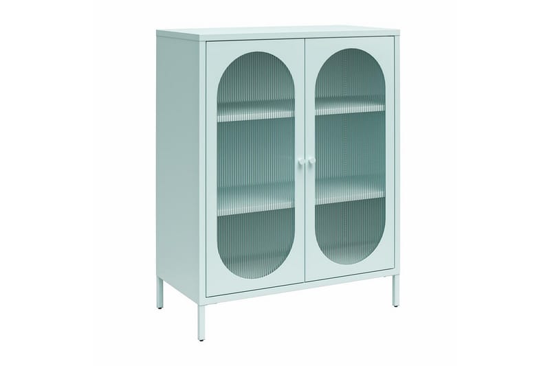 Skab Luna 80x40x102 cm, Sky Blå, 80x40x102 cm, Sky Blå