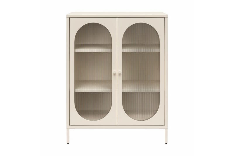 Skab Luna 80x40x102 cm, Pergament - 80x40x102 cm, Pergament - Opbevaring - Skab - Skabe - Sikkerhedsskabe - Medicinskabe