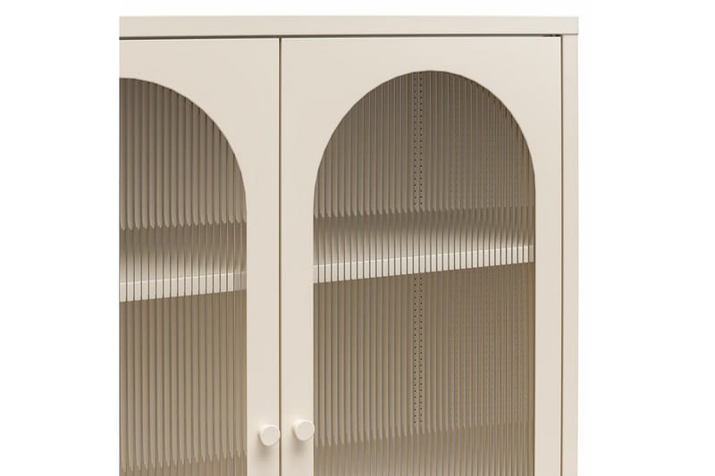 Skab Luna 80x40x102 cm, Pergament - 80x40x102 cm, Pergament - Opbevaring - Skab - Skabe - Sikkerhedsskabe - Medicinskabe