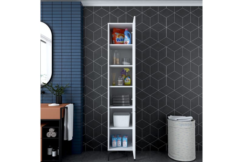 Manorma Highboard - Hvid - Opbevaring - Skab - Skabe
