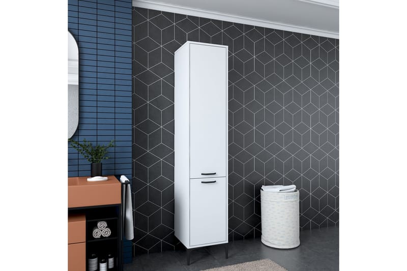 Manorma Highboard - Hvid - Opbevaring - Skab - Skabe