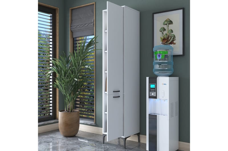 Manorma Highboard - Hvid - Opbevaring - Skab - Skabe