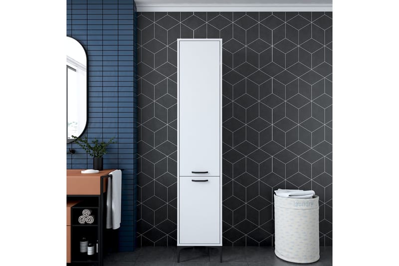 Manorma Highboard - Hvid - Opbevaring - Skab - Skabe