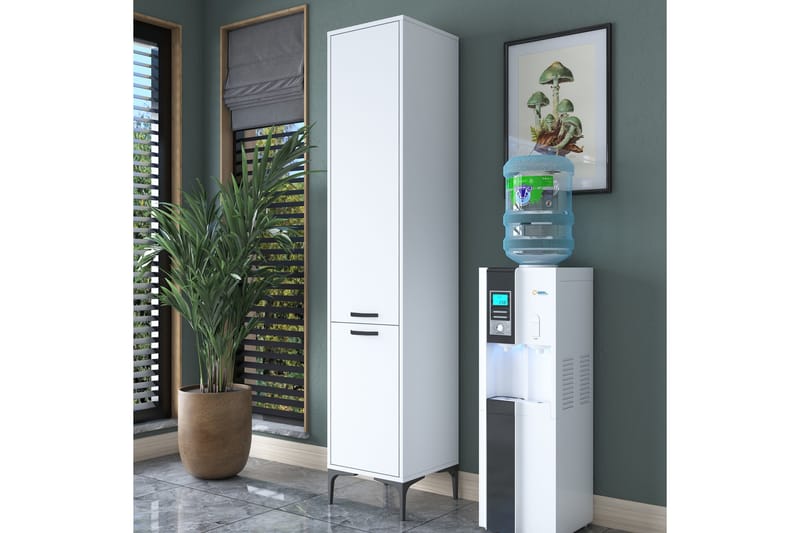 Manorma Highboard - Hvid - Opbevaring - Skab - Skabe