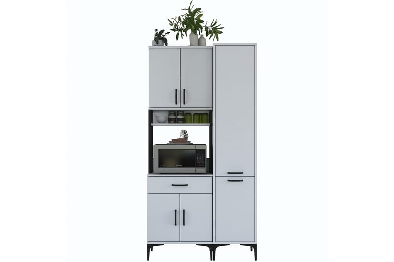 Manorma Highboard - Hvid - Opbevaring - Skab - Skabe