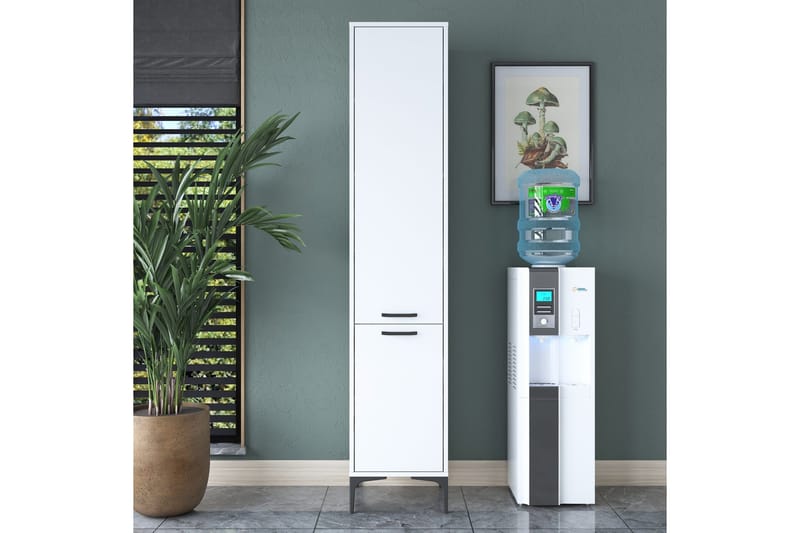 Manorma Highboard - Hvid - Opbevaring - Skab - Skabe