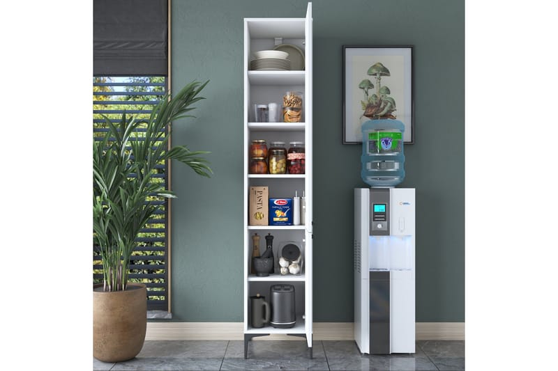 Manorma Highboard - Hvid - Opbevaring - Skab - Skabe