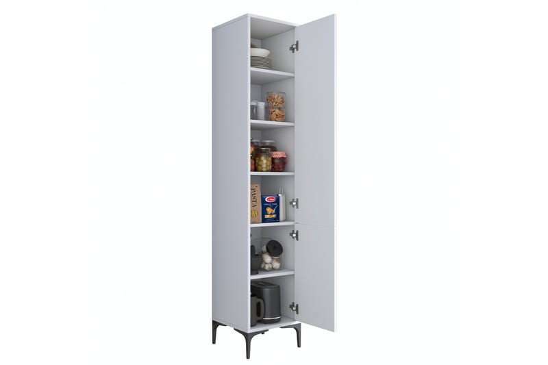 Manorma Highboard - Hvid - Opbevaring - Skab - Skabe