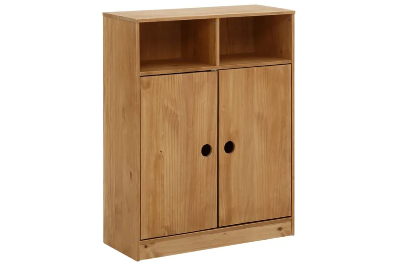 Masoomya Kommode med Overskab, Brun