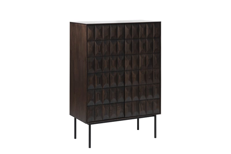 Merciat Highboard 90x129 cm, Brun