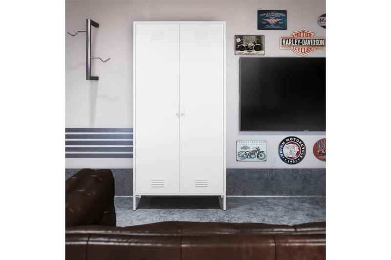 Mission District Highboard Vit Dorel Home Vit, undefined