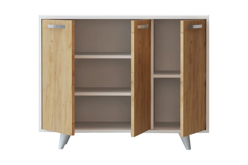 Mod design Skænk - Træ / hvid - Opbevaring - Opbevaringsmøbler - Skænke & sideboards